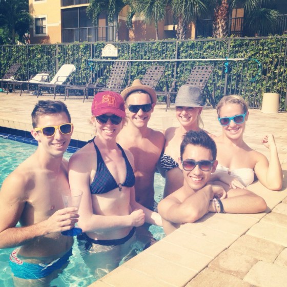 Afternoon at the pool