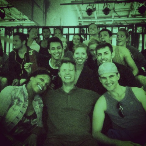 My cast at office run #1