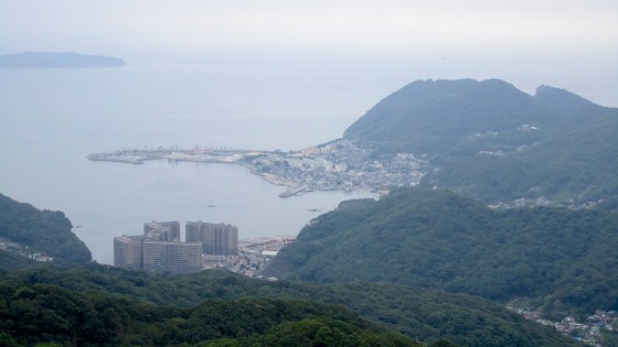 View from Mount Inasa