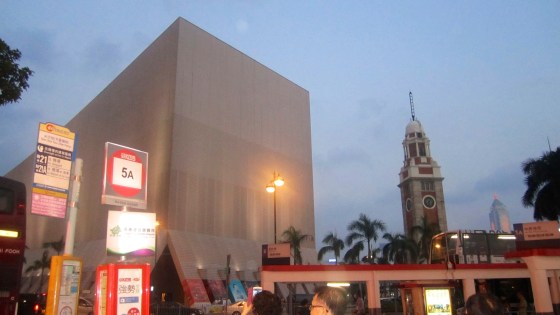 Wandering before the show