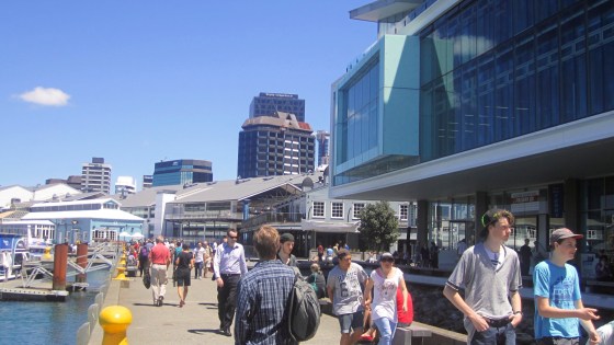 Walking in Wellington