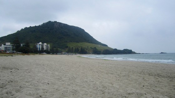 The beach in Tarangua