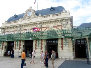 Train station in Nice