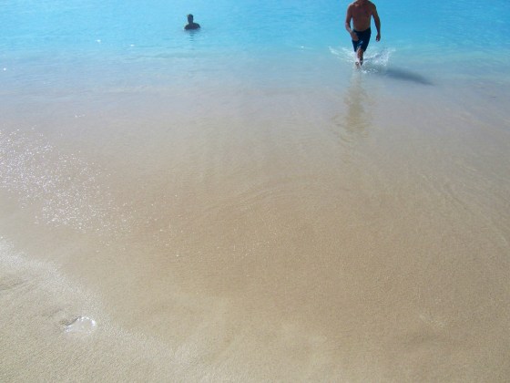 Just look at that water