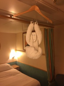 At least I had a towel monkey to help me pack!