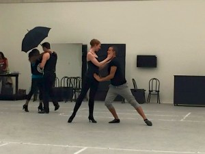 Beginning of a foxtrot