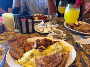 Delicious plate of food