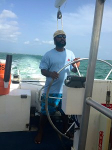 Captain driving us out