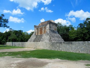 Stands at the ball court