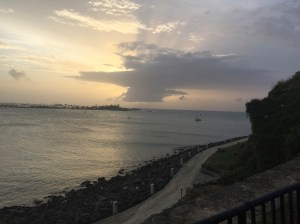 Sunset in San Juan